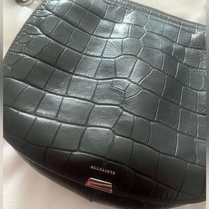 All Saints Medium-Sized Black Purse